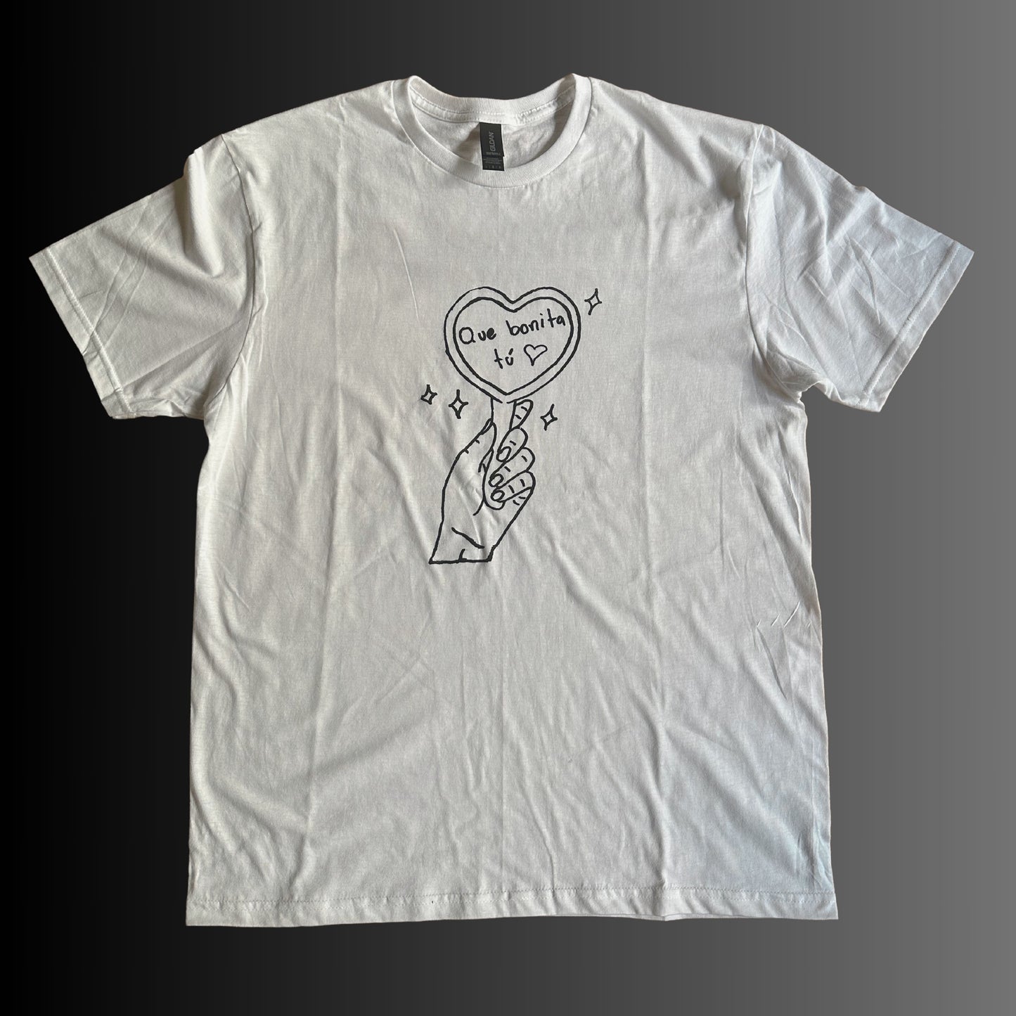 Playera "Qué Bonita Tú" HECHA A MANO