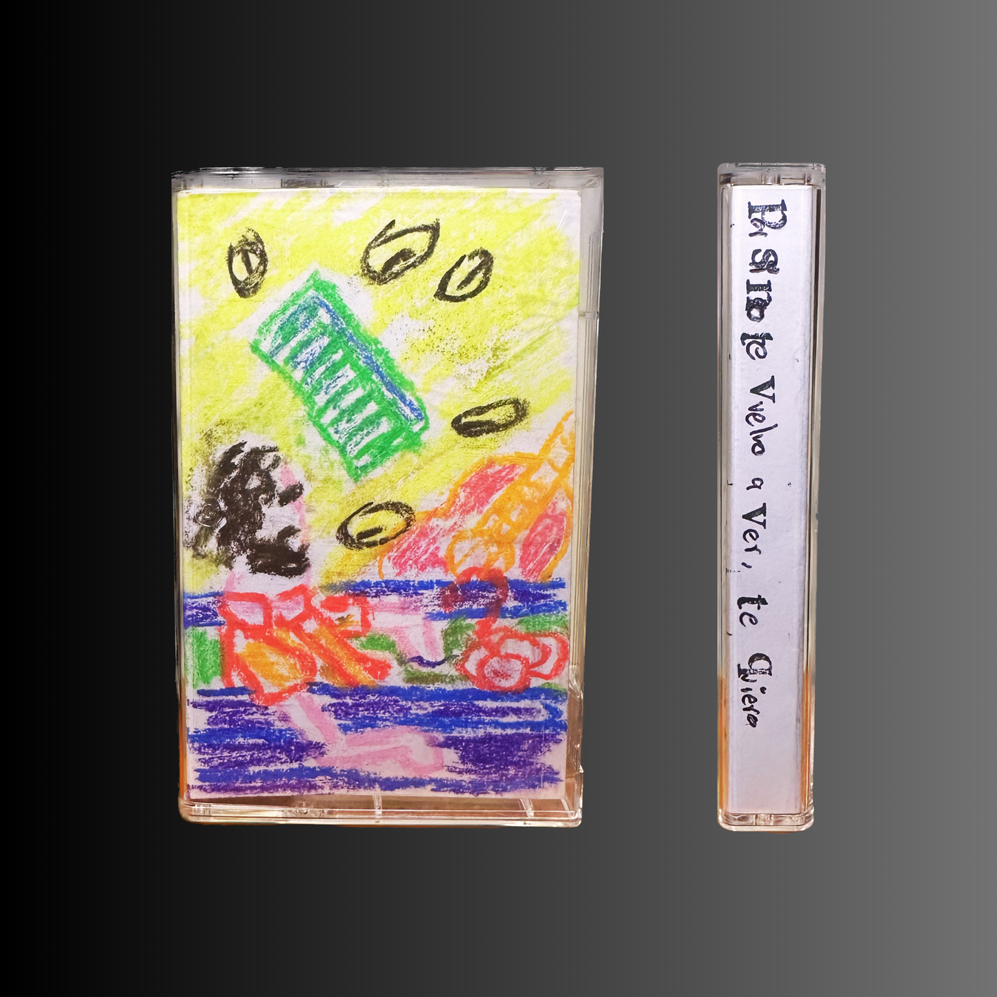 Cassette Personalizado A Mano, "Por Si No Te Vuelvo A Ver, Te Quiero"